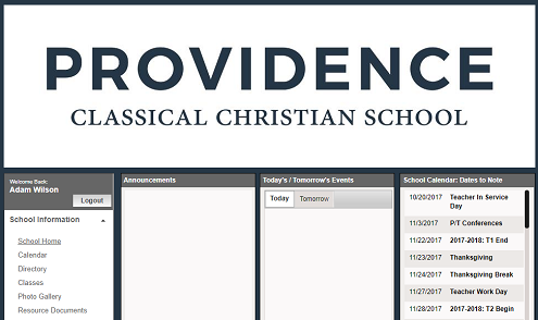 Parentsweb Parents, Students, & Alumni – Providence Classical Christian School